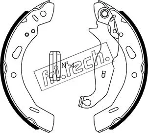 Brake Shoe Set (1040.162)