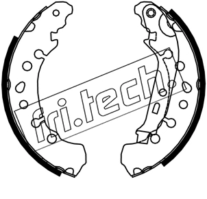 Brake Shoe Set (1253.750)