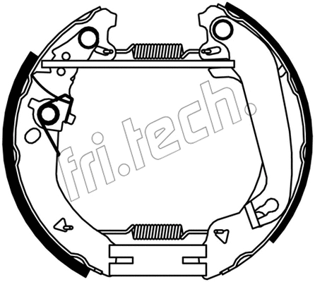 Brake Shoe Set (16552)