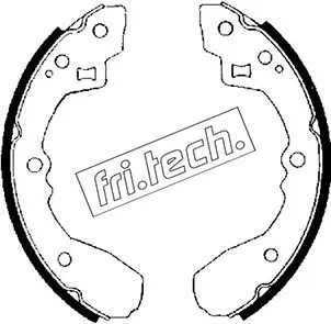 Brake Shoe Set (1049.122)
