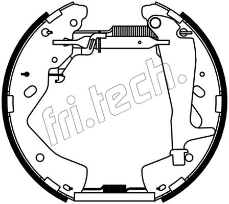 Brake Shoe Set (16537)
