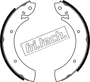 Brake Shoe Set (1040.080)