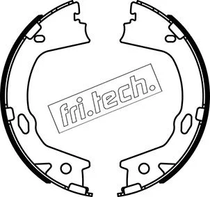 Brake Shoe Set, parking brake (1046.228)