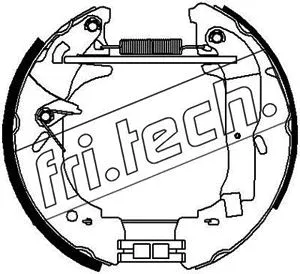 Brake Shoe Set (16338)