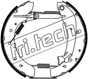 Brake Shoe Set (16208)