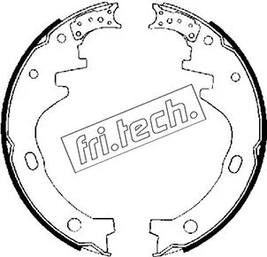 Brake Shoe Set (1067.164)