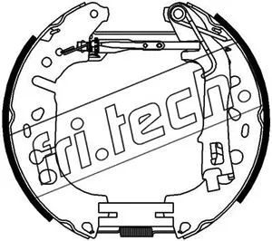 Brake Shoe Set (16389)