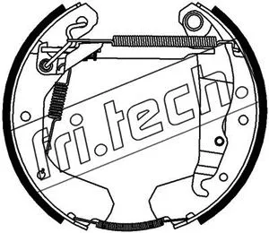 Brake Shoe Set (16115)