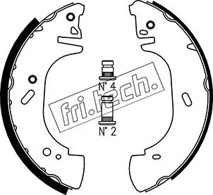 Brake Shoe Set (1073.171)