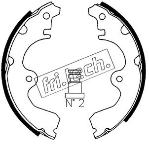 Brake Shoe Set (1115.293)