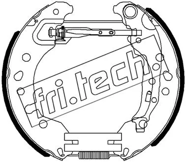 Brake Shoe Set (16496)