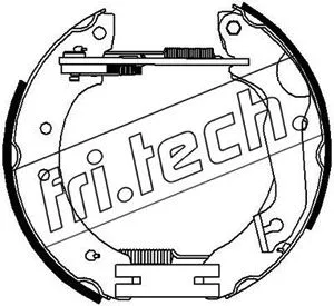 Brake Shoe Set (16414)
