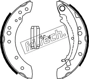 Brake Shoe Set (1064.178)