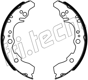 Brake Shoe Set (1253.679)