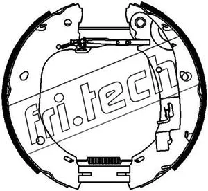 Brake Shoe Set (16386)