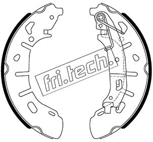 Brake Shoe Set (1034.124)