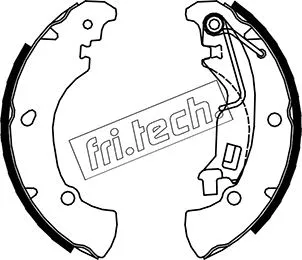 Brake Shoe Set (1034.108)
