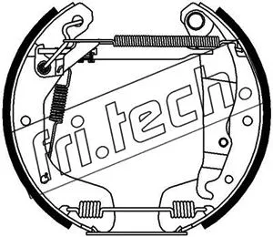 Brake Shoe Set (16233)