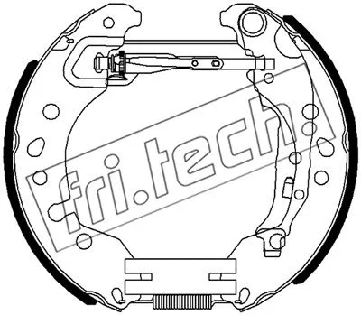Brake Shoe Set (16516)