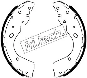 Brake Shoe Set (1067.203)