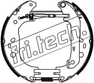 Brake Shoe Set (16394)