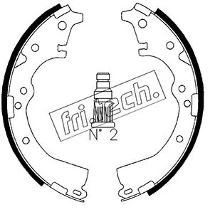 Brake Shoe Set (1115.269)
