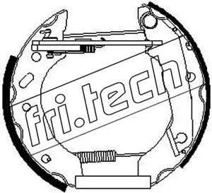 Brake Shoe Set (16282)