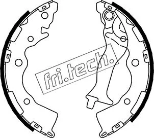 Brake Shoe Set (1046.218)