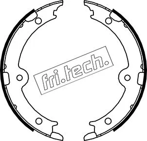 Brake Shoe Set, parking brake (1115.321)