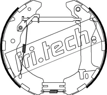 Brake Shoe Set (16493)