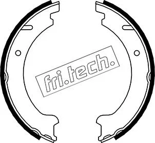 Brake Shoe Set, parking brake (1127.272)