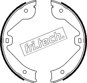 Brake Shoe Set, parking brake (1052.131)