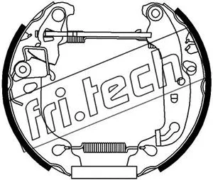 Brake Shoe Set (16205)