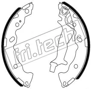Brake Shoe Set (1253.707)