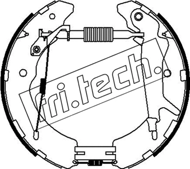 Brake Shoe Set (16528)