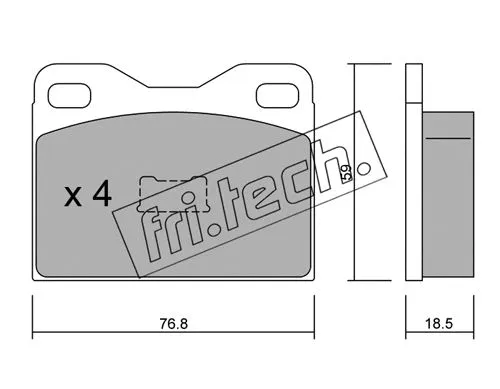 Brake Pad Set, disc brake (017.2)