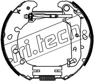 Brake Shoe Set (16391)