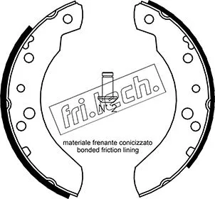Brake Shoe Set (1040.126)
