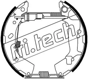 Brake Shoe Set (16352)