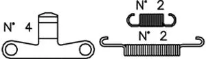 Accessory Kit, brake shoes (1383)