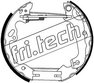 Brake Shoe Set (16298)