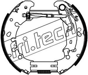 Brake Shoe Set (16381)