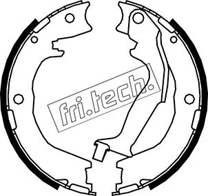 Brake Shoe Set, parking brake (1049.166)