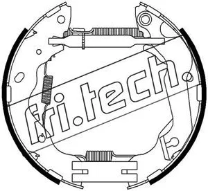 Brake Shoe Set (16347)