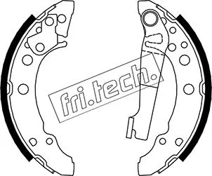 Brake Shoe Set (1124.280)