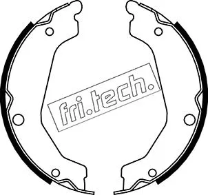 Brake Shoe Set, parking brake (1046.219)