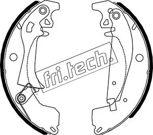 Brake Shoe Set (1088.219Y)