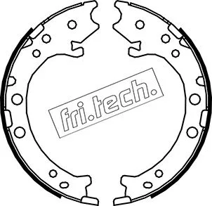 Brake Shoe Set, parking brake (1044.026)