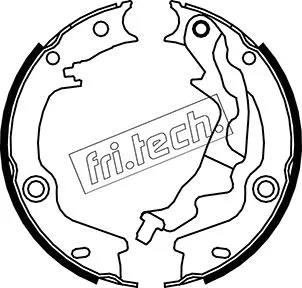 Brake Shoe Set, parking brake (1046.223)