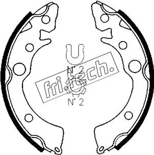 Brake Shoe Set (1044.007)